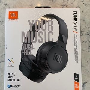 JBL wireless headphones! Tune 660nc. Never opened!